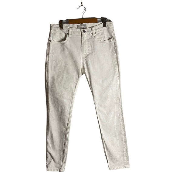 Everlane Women's Off-White Skinny Denim Jeans - Picture 1 of 6